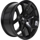 Purchase Top-Quality Dallas Satin Black Wheel by RTX (20x9 18mm) pa2