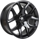Purchase Top-Quality Dallas Satin Black Wheel by RTX (20x9 18mm) pa3
