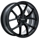 Purchase Top-Quality Arrow Satin Black Wheel by RTX (18x8 45mm) pa1