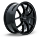 Purchase Top-Quality Arrow Satin Black Wheel by RTX (18x8 45mm) pa2