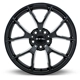 Purchase Top-Quality Arrow Satin Black Wheel by RTX (18x8 45mm) pa3