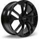 Purchase Top-Quality Asan Gloss Black Wheel by RTX (19x7.5 45mm) pa2