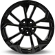 Purchase Top-Quality Asan Gloss Black Wheel by RTX (19x7.5 45mm) pa3