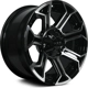 Purchase Top-Quality Peak Gloss Black Machined Wheel by RTX (20x9 0mm) pa1