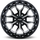 Purchase Top-Quality Zion Satin Black Tinted Bronze Wheel by RTX (17x9 -15mm) pa2
