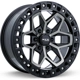 Purchase Top-Quality Zion Satin Black Tinted Bronze Wheel by RTX (18x9 0mm) pa1