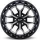 Purchase Top-Quality Zion Satin Black Tinted Bronze Wheel by RTX (18x9 0mm) pa2