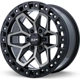 Purchase Top-Quality Zion Satin Black Tinted Bronze Wheel by RTX (18x9 0mm) pa4