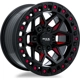 Purchase Top-Quality Zion Black Milled Red Wheel by RTX (18x9 0mm) pa1
