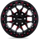 Purchase Top-Quality Zion Black Milled Red Wheel by RTX (18x9 0mm) pa2
