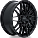 Purchase Top-Quality V20 Gloss Black Wheel by RTX (18x8 42mm) pa3
