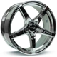 Purchase Top-Quality Illusion Chrome / PVD Wheel by RTX (18x8 42mm) pa1