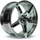 Purchase Top-Quality Illusion Chrome / PVD Wheel by RTX (18x8 42mm) pa3