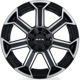 Purchase Top-Quality Peak Gloss Black Machined Wheel by RTX (20x10 -18mm) pa3