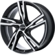 Purchase Top-Quality Gothenburg Gloss Black Machined Wheel by RTX (20x8 45mm) pa4