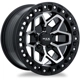 Purchase Top-Quality Zion Gloss Black Machined Wheel by RTX (17x9 -15mm) pa1