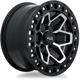 Purchase Top-Quality Zion Gloss Black Machined Wheel by RTX (18x9 0mm) pa2