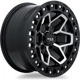 Purchase Top-Quality Zion Gloss Black Machined Wheel by RTX (18x9 0mm) pa3