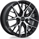 Purchase Top-Quality Valkyrie Gloss Black Machined Wheel by RTX (17x7.5 40mm) pa3