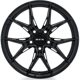 Purchase Top-Quality Slick Gloss Black Wheel by RTX (22x9 35mm) pa2