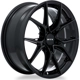 Purchase Top-Quality Slick Gloss Black Wheel by RTX (22x9 35mm) pa3