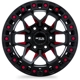 Purchase Top-Quality Zion Black Milled Red Wheel by RTX (20x9 -15mm) pa2