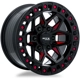 Purchase Top-Quality Zion Black Milled Red Wheel by RTX (20x9 -15mm) pa3