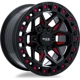 Purchase Top-Quality Zion Black Milled Red Wheel by RTX (20x9 0mm) pa1