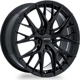 Purchase Top-Quality Valkyrie Gloss Black Wheel by RTX (18x8 40mm) pa3