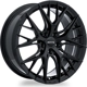 Purchase Top-Quality Valkyrie Gloss Black Wheel by RTX (18x8 38mm) pa1