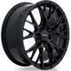 Purchase Top-Quality Valkyrie Gloss Black Wheel by RTX (18x8 38mm) pa2