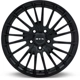 Purchase Top-Quality Polar Gloss Black Wheel by RTX (17x7.5 40mm) pa2