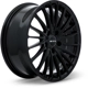 Purchase Top-Quality Polar Gloss Black Wheel by RTX (17x7.5 40mm) pa3
