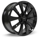 Purchase Top-Quality Noda Gloss Black Wheel by RTX (18x7.5 45mm) pa3
