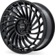 Purchase Top-Quality RS06 Gloss Black Wheel by RTX (18x8 40mm) pa4
