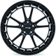 Purchase Top-Quality RS05 Gloss Black Wheel by RTX (18x8 40mm) pa3