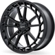 Purchase Top-Quality RS05 Gloss Black Wheel by RTX (19x8 40mm) pa4