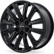 Purchase Top-Quality GM01 Gloss Black Wheel by RTX (20x9 25mm) pa4