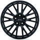Purchase Top-Quality Kyo Gloss Black Wheel by RTX (18x8 35mm) pa2