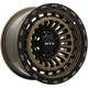 Purchase Top-Quality Moab Bronze with Satin Black Lip Wheel by RTX (18x9 -15mm) pa1