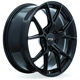 Purchase Top-Quality RS01 Gloss Black Wheel by RTX (19x8.5 38mm) pa2