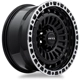 Purchase Top-Quality Moab Gloss Black Machined Lip Wheel by RTX (17x9 0mm) pa2