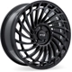 Purchase Top-Quality RS06 Gloss Black Wheel by RTX (19x8 40mm) pa1