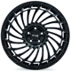 Purchase Top-Quality RS06 Gloss Black Wheel by RTX (19x8 40mm) pa2