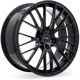 Purchase Top-Quality RS04F Gloss Black Wheel by RTX (20x8.5 35mm) pa1