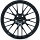 Purchase Top-Quality RS04F Gloss Black Wheel by RTX (20x9.5 40mm) pa3