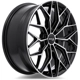 Purchase Top-Quality RS02 Gloss Black Machined Wheel by RTX (20x8.5 38mm) pa1