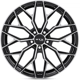 Purchase Top-Quality RS02 Gloss Black Machined Wheel by RTX (20x8.5 38mm) pa3