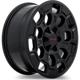 Purchase Top-Quality TY03 Satin Black Wheel by RTX (18x8 35mm) pa3