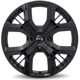 Purchase Top-Quality PS01 Gloss Black Wheel by RTX (19x8 45mm) pa3